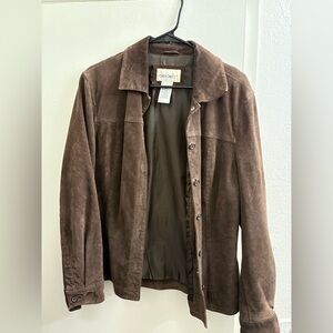 Cherokee Leather Brown Suede Jacket